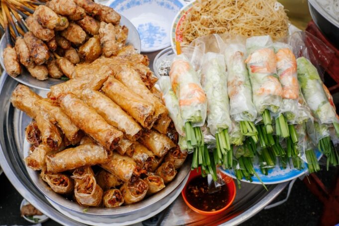 Traditionel vietnamesisk streetfood
