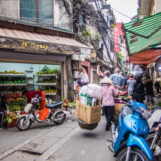 7 1 - smalle gader - Hanoi