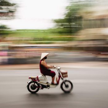 Motorcykel i Hanoi
