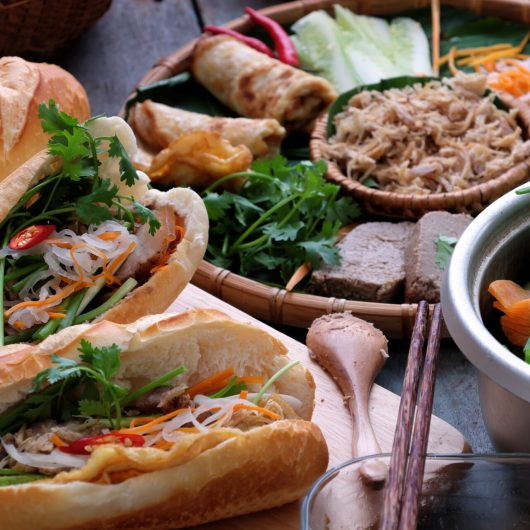 Famous,Vietnamese,Food,Is,Banh,Mi,Thit,,Popular,Street,Food
